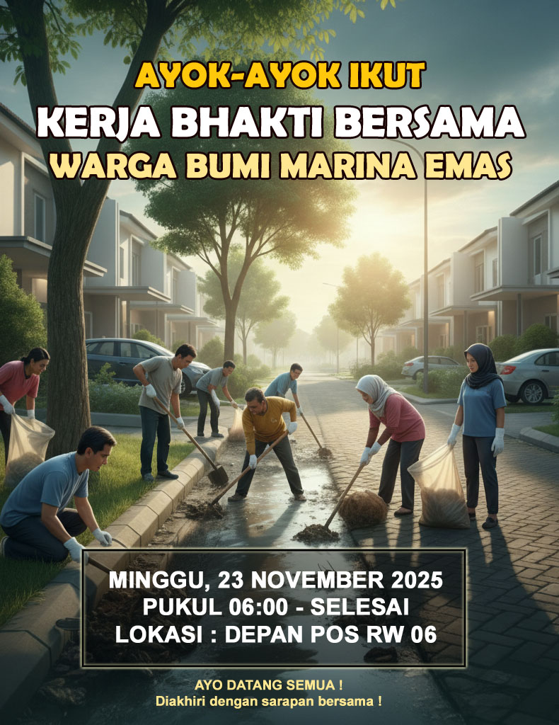 Giat Kerja Bhakti Warga November 2025